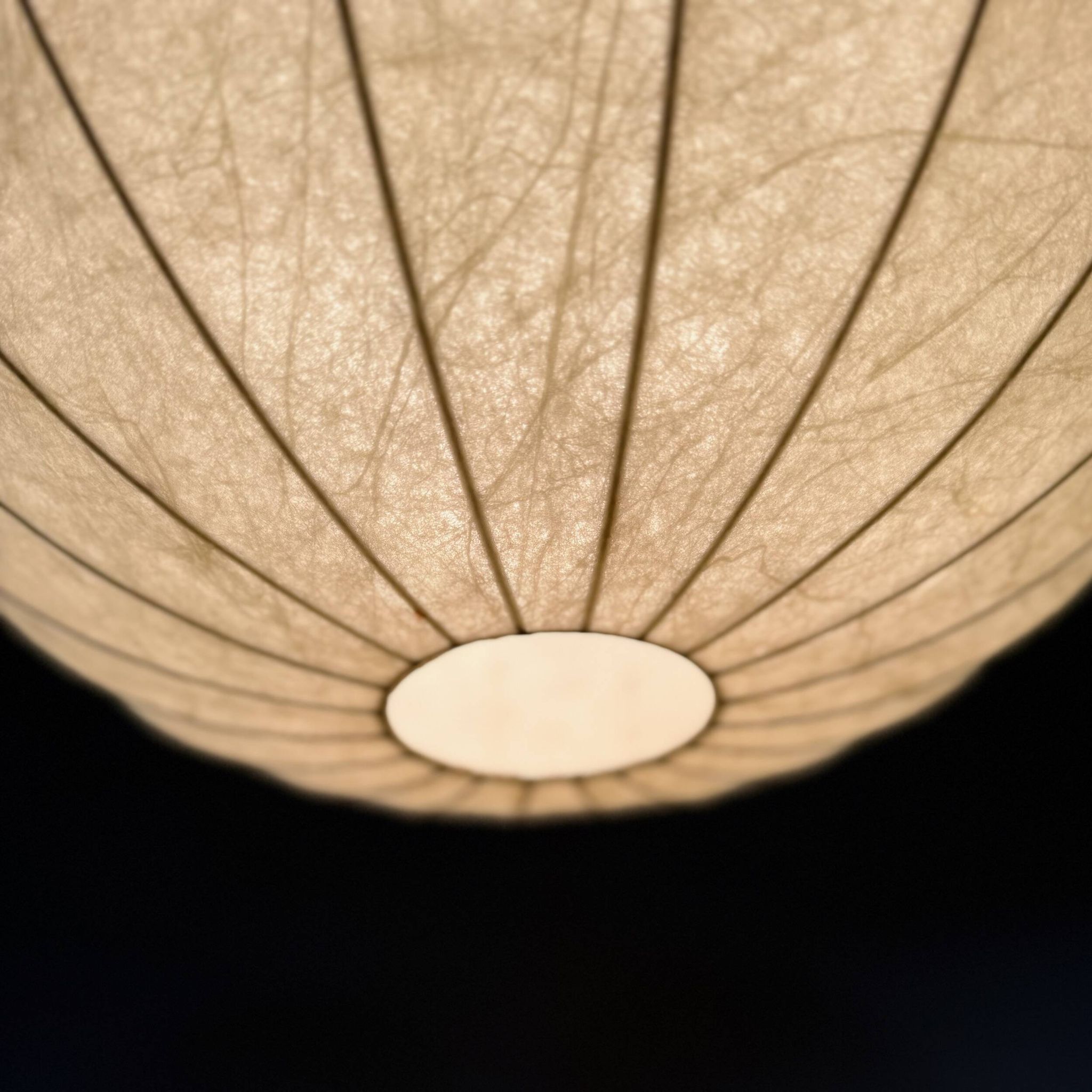 Cocoon pendant lamp by Frits Friedel Wauer for Goldkant Leuchten, 1960s