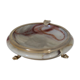 Cendrier en onyx vintage