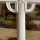 Vintage ceramic candle holder