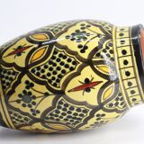 Moroccan safi ceramic vase