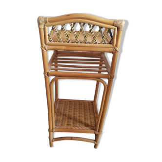 Furniture shelf to lay wicker rattan bamboo