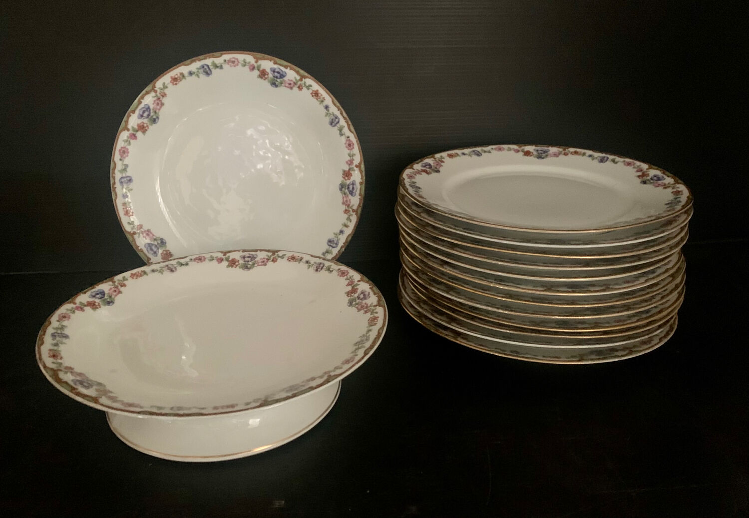Limoges dessert service