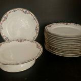Limoges dessert service
