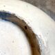 Blue glazed ceramic bowl