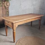 Old and beautiful solid walnut table.