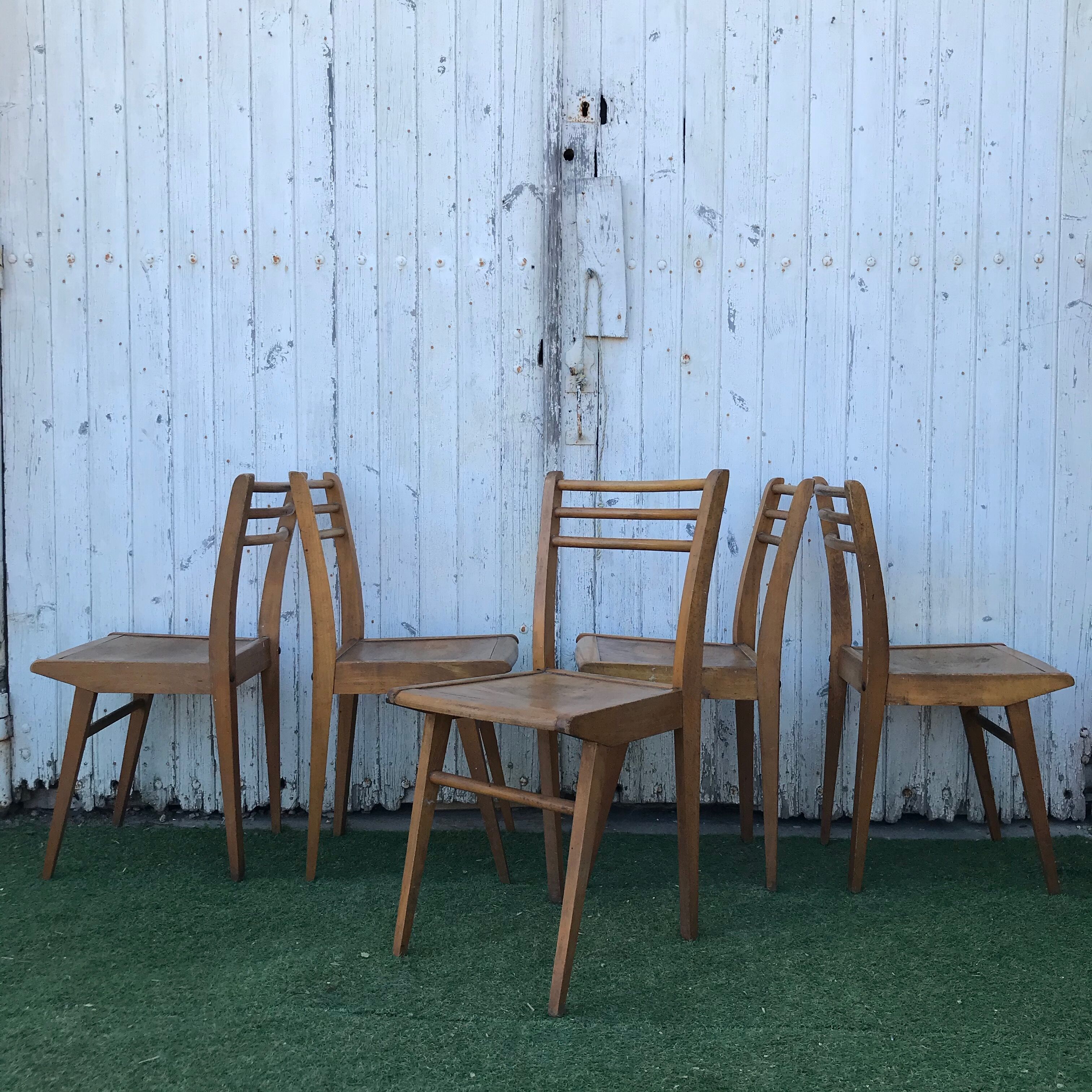 Lot de chaises bistrot Luterma
