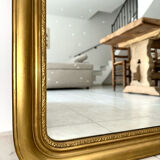 Nora - Antique Louis-Philippe gilded mirror from the 19th century