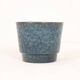 Knabstrup ceramic plant pot / 1960s / blue / Mid Century Danish Modern Design