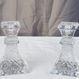 Pair of “waterford crystal” candle holders