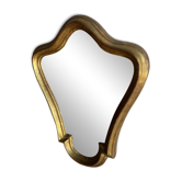 Golden baroque mirror
