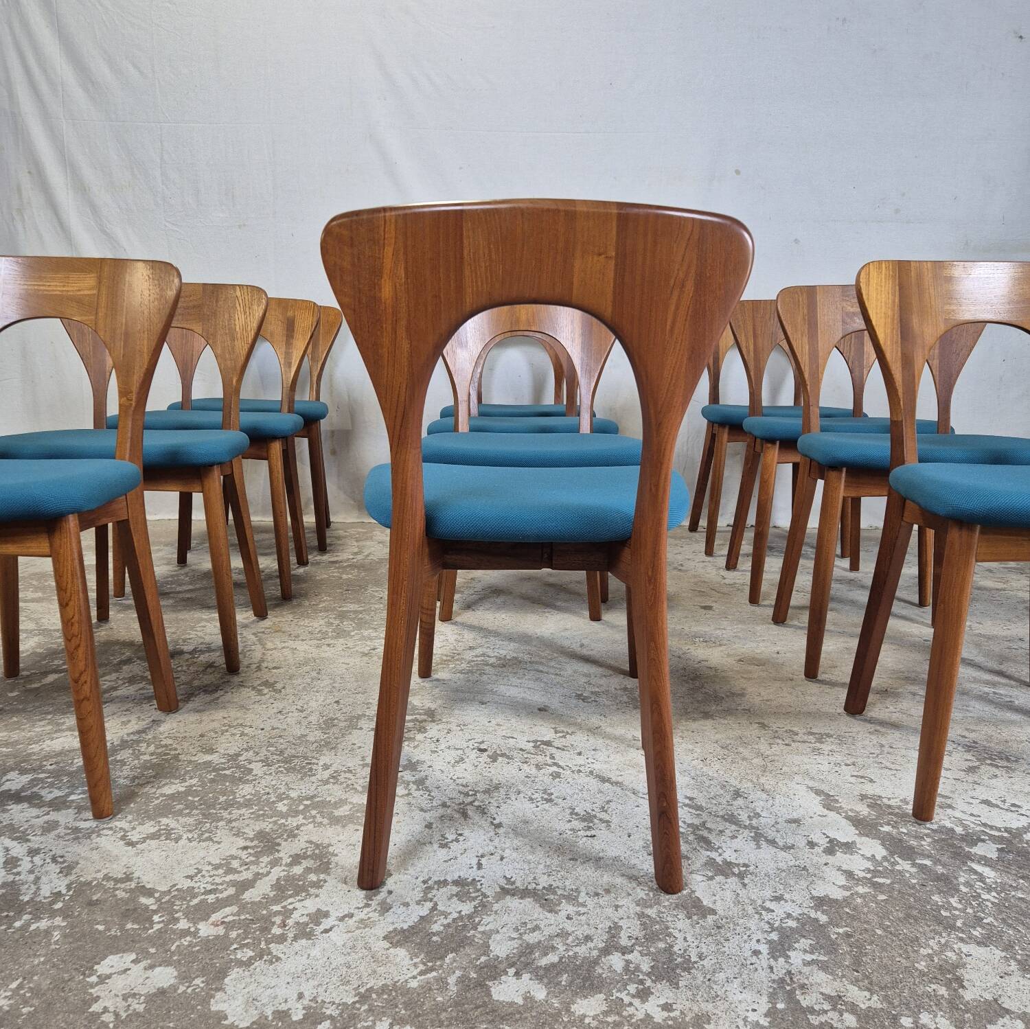 Niels Koefoed 'Peter' Danish chairs vintage