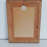 Old watercolor frame 1950