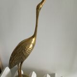 Heron vintage brass