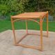 Vintage rattan and wicker coffee table
