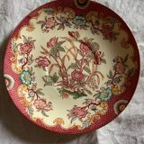 Assiette Sarreguemines 1900