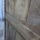 Natural wood wardrobe