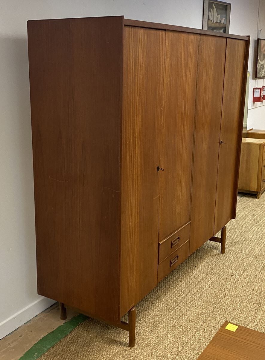 1970s Scandinavian style teak wardrobe