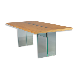 Table à manger pour fiam, 00s dante o. benini & luca gonzo 'llt bois'