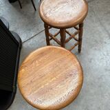 Pair of mid-20th century bar stools