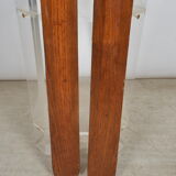 Pair of wooden skis