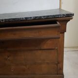 Louis Philippe chest of drawers with 4 drawers