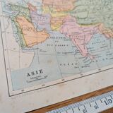 Imprimée en 1878, L'Asie