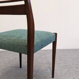 Série de 4 chaises scandinaves en teck, années 60-70