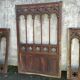 Boiserie claustra style gothique