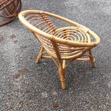 Rattan armchair for children