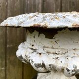 Médicis planters in cast iron old villa