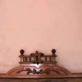 Old franton in solid wood