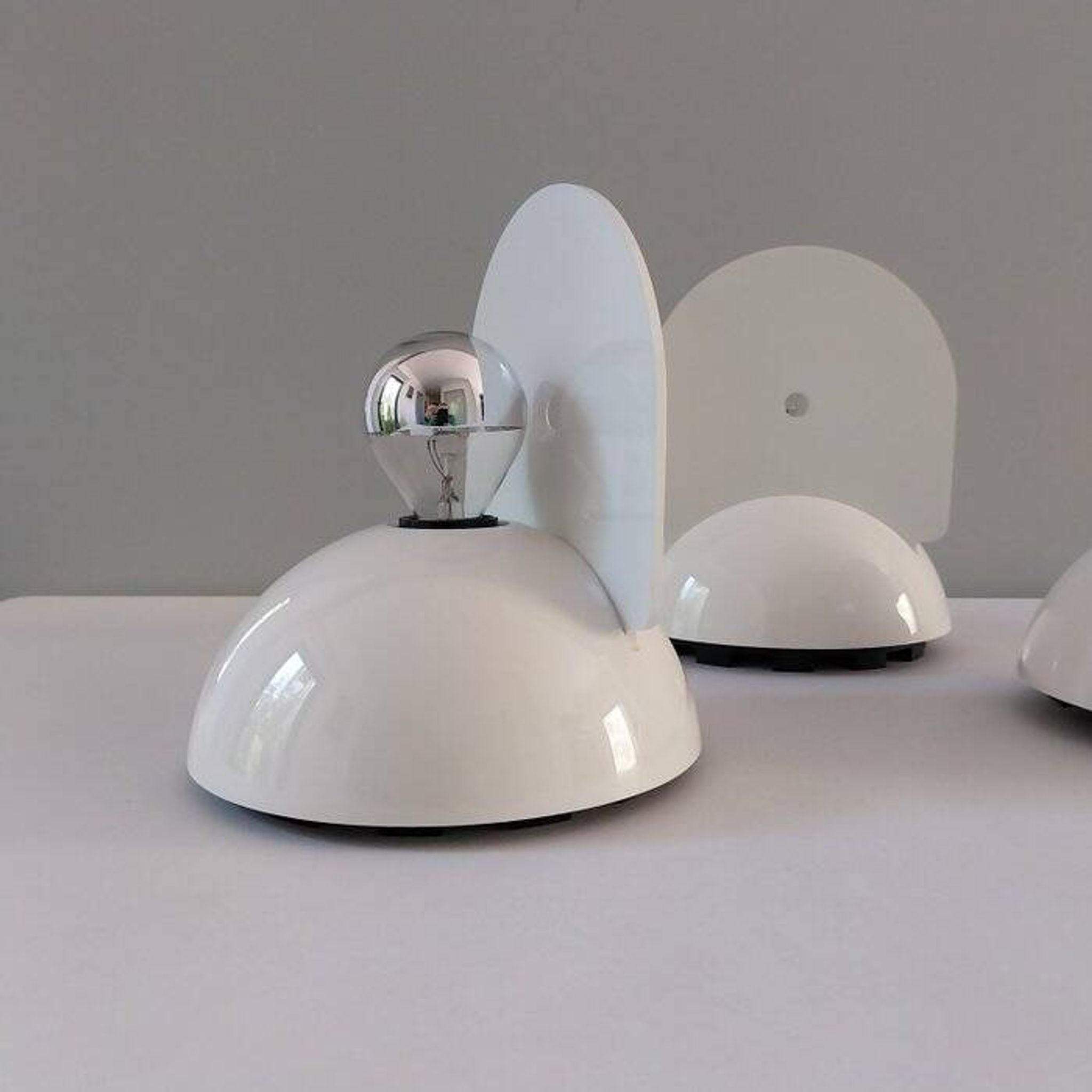Set of 3 Artemide “Buco” lamps by Claudio Bini