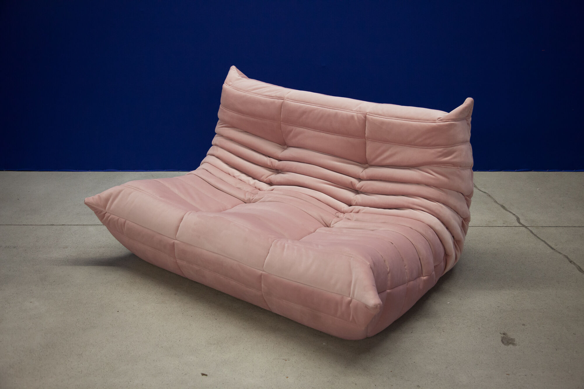 Sofa 2 seats and armchair "Togo" model designed by Michel Ducaroy 1973