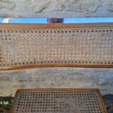 Italian cane folding chairs
