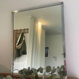 Old barber mirror