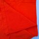 Orange linen sheet
