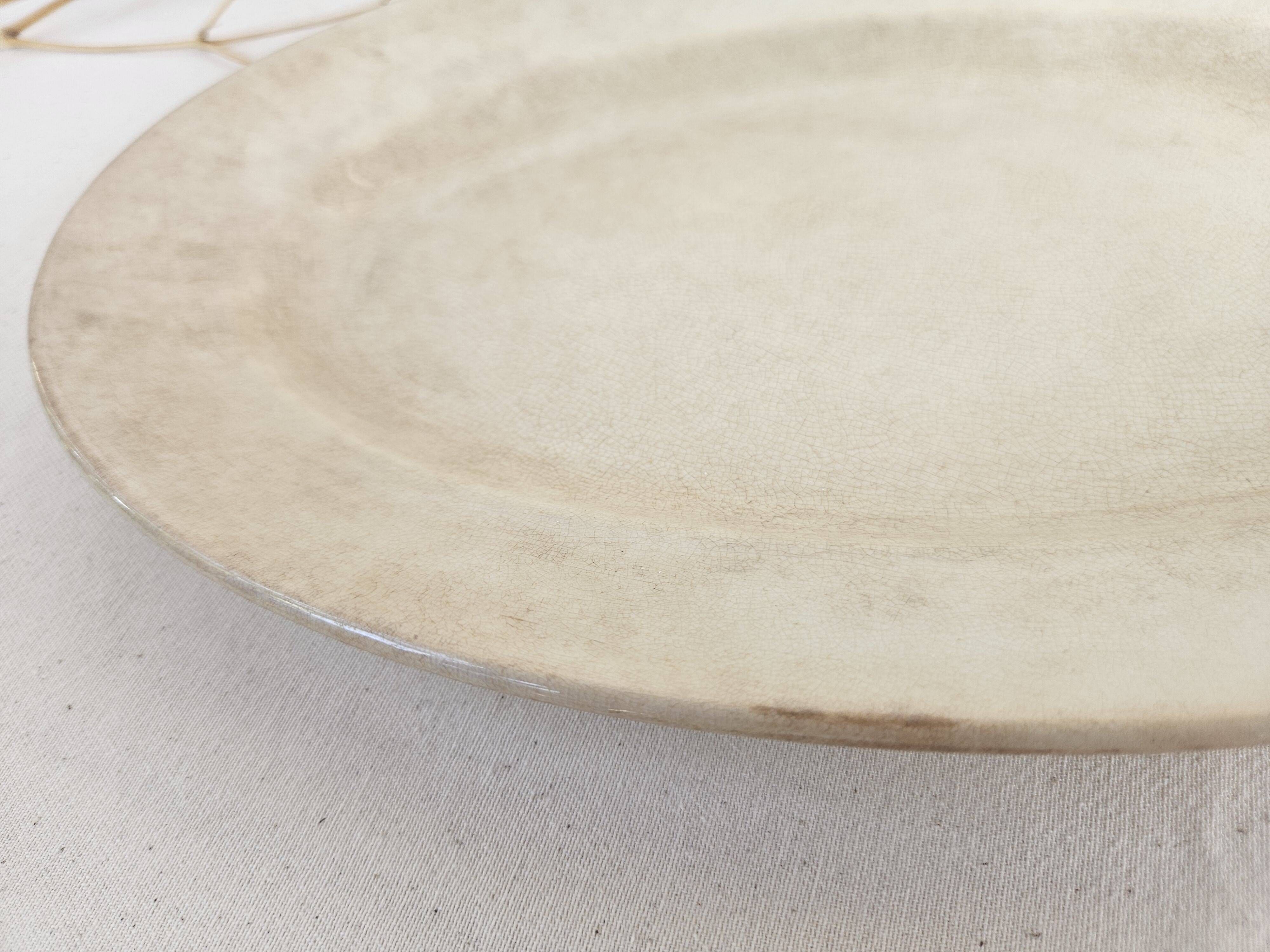 Old oval dish Pexonne FF – Ironstone