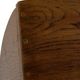 Vintage wooden wall shelve rack bookshelf in oak wood minimalist