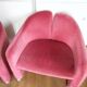 Paire de fauteuils PS142, Eugenio Gerli, 1960s, velours framboise