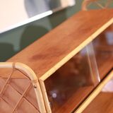 Bamboo display shelf