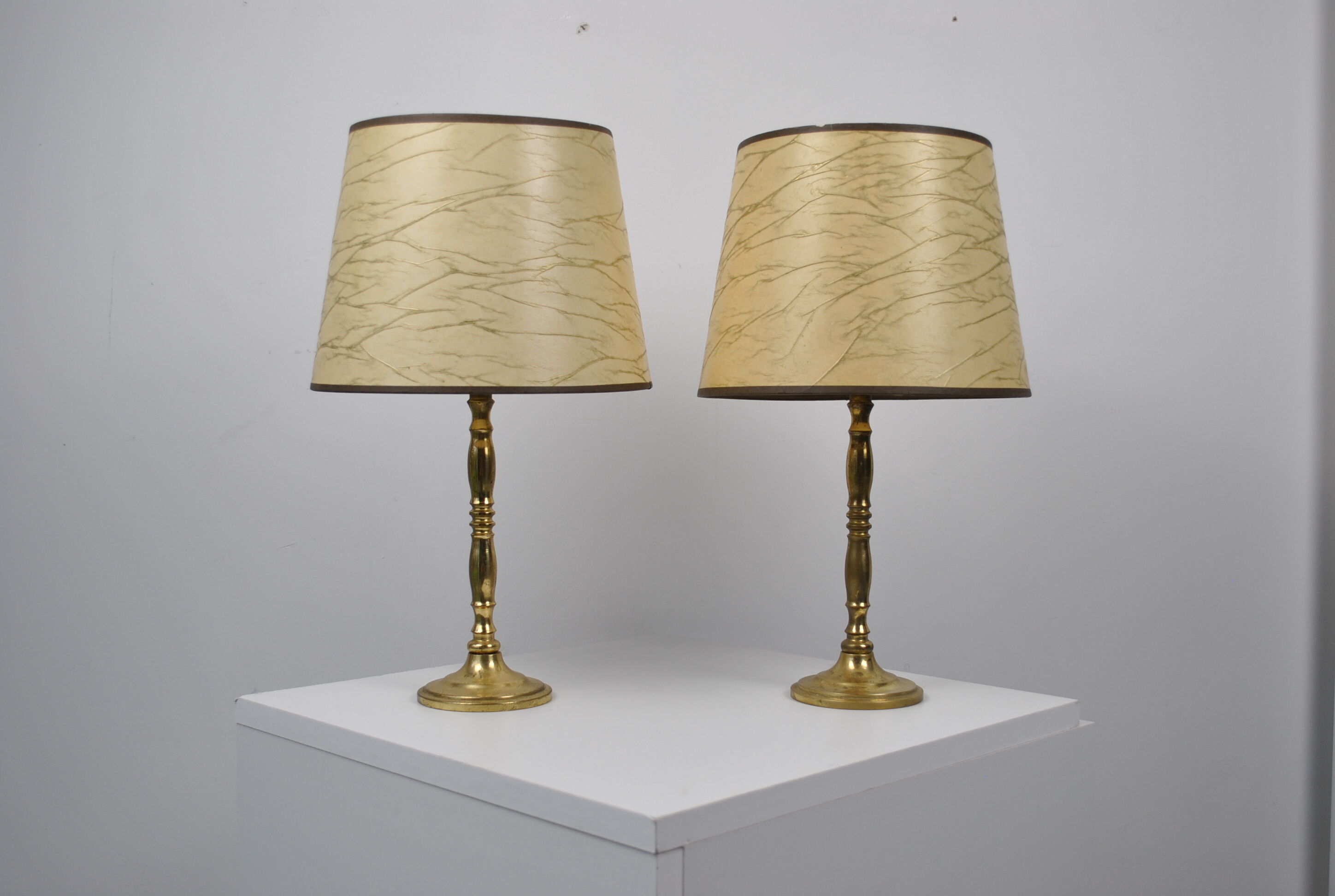 Pair of bedside lamp 1970