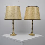 Pair of bedside lamp 1970