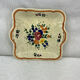 Old hollow square dish with handles made in France Longchamp