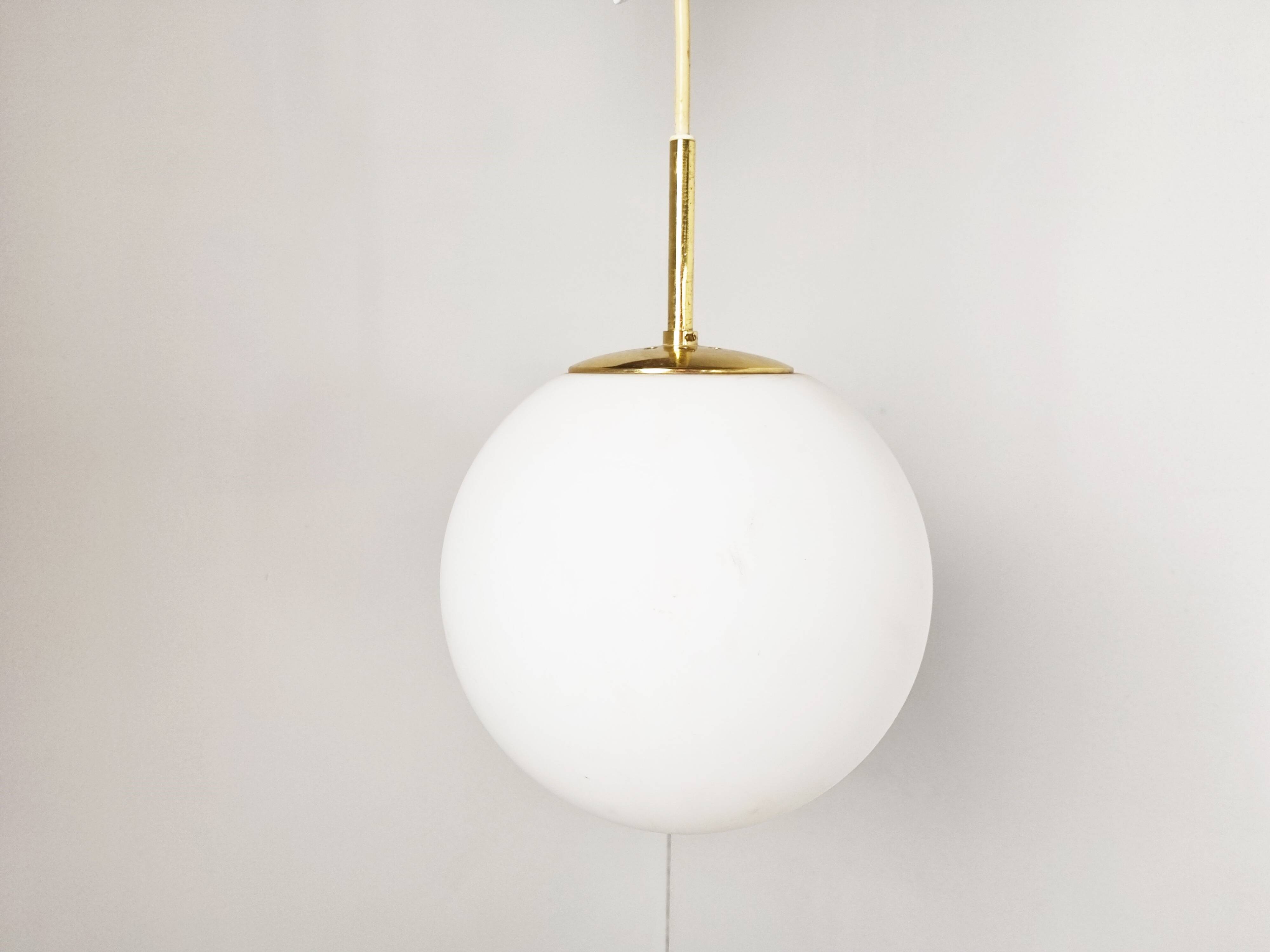 Vintage pendant lights by Glashutte limburg, 1970s