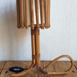 Rattan lamp, 60s
