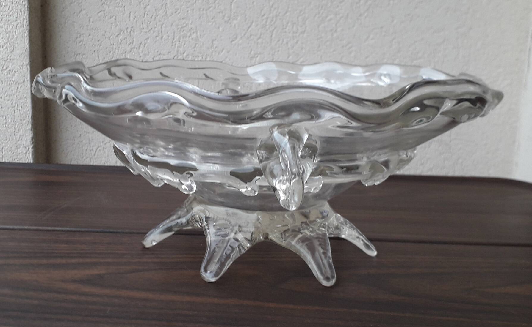 Coupe à fruits en verre