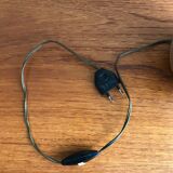 Sandstone lamp, rope lampshade