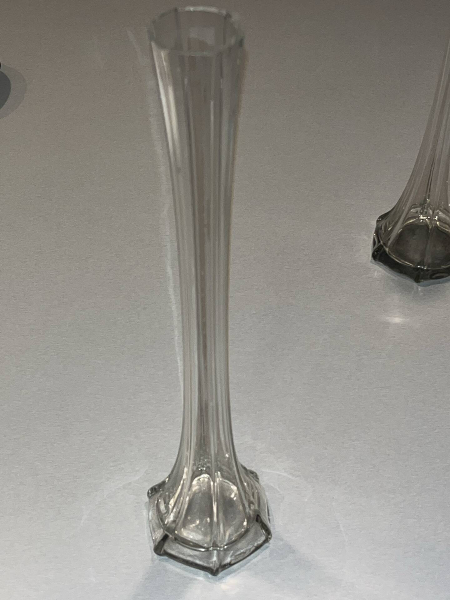 Pair of large "Eiffel Tower" flower vases - Vianne Glassworks (4)