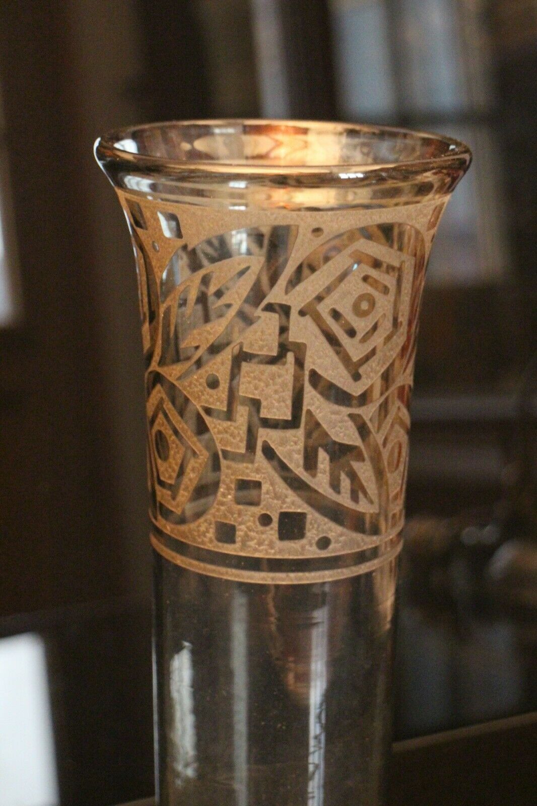 Large Art Deco vase by Daum Nancy at the Croix de Lorraine France