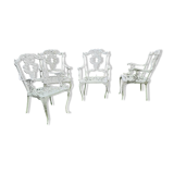 Anciennes chaises jardin